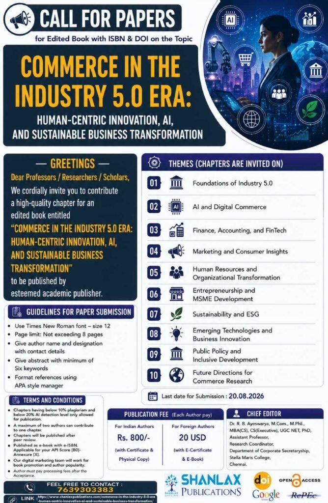 Commerce in the industry 5.0 Era
